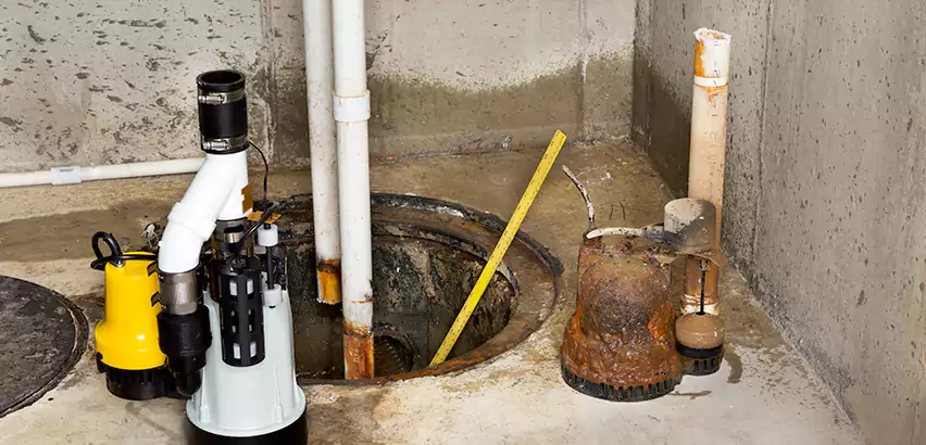 Installing Sump Pump in Finished Basement in Fort Pierce, FL
