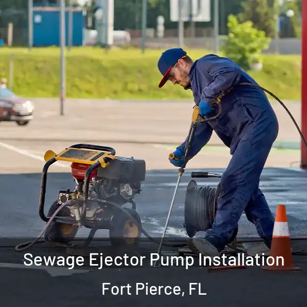  Sewage Ejector Pump Installation Fort Pierce, FL